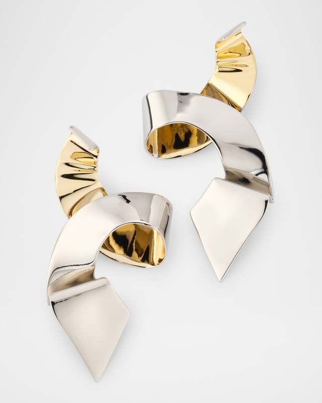 Two Tone Phaedra Earrings
